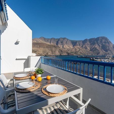 شقة Agaete White&Blue House المظهر الخارجي الصورة