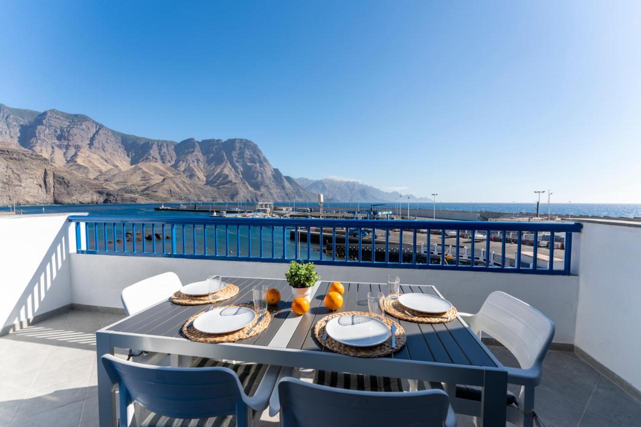 شقة Agaete White&Blue House المظهر الخارجي الصورة