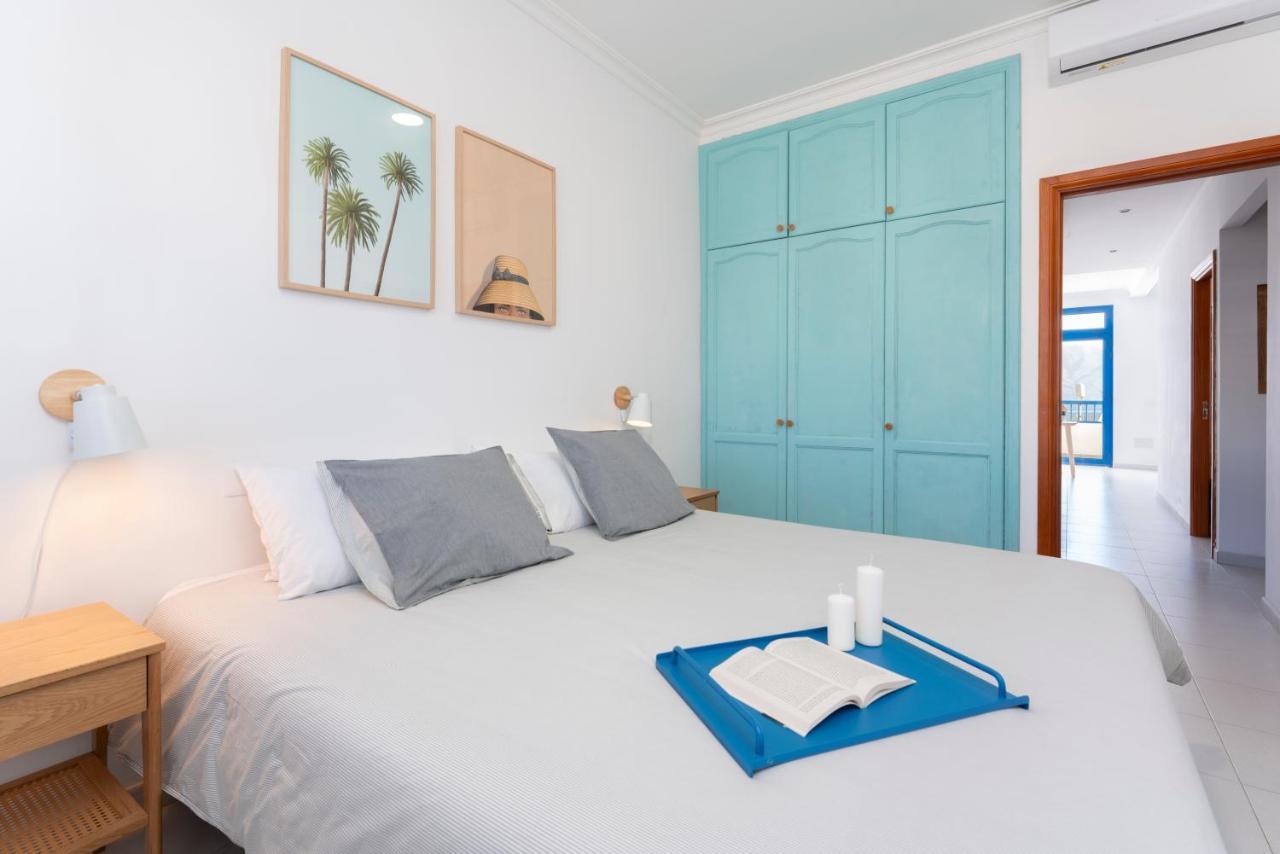 شقة Agaete White&Blue House المظهر الخارجي الصورة