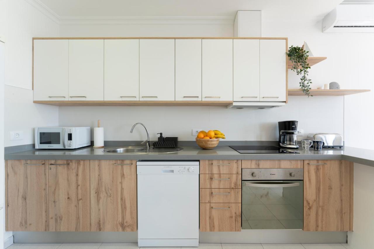 شقة Agaete White&Blue House المظهر الخارجي الصورة