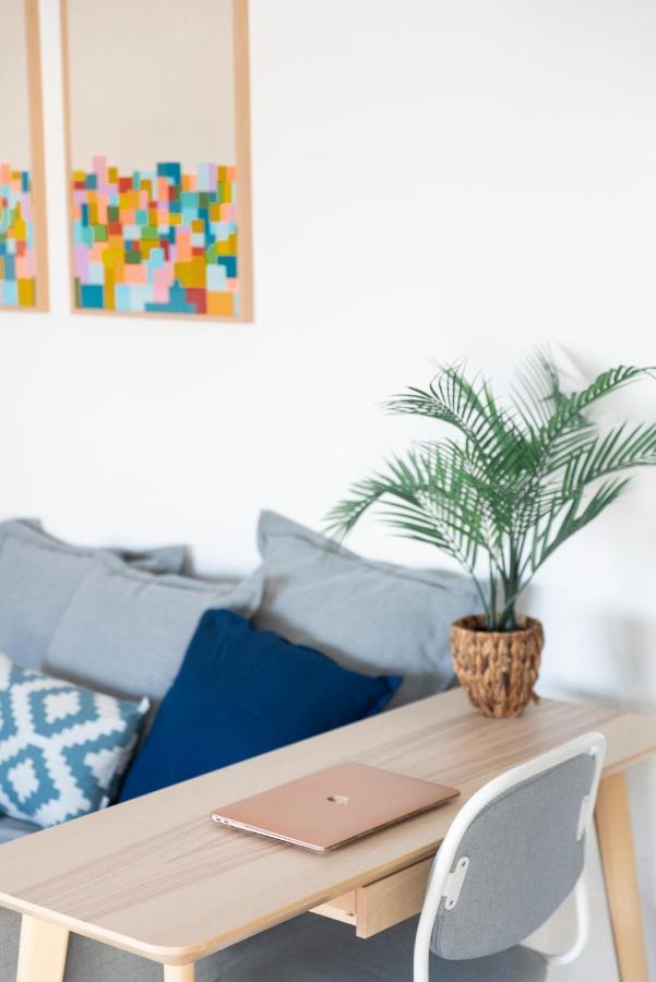شقة Agaete White&Blue House المظهر الخارجي الصورة