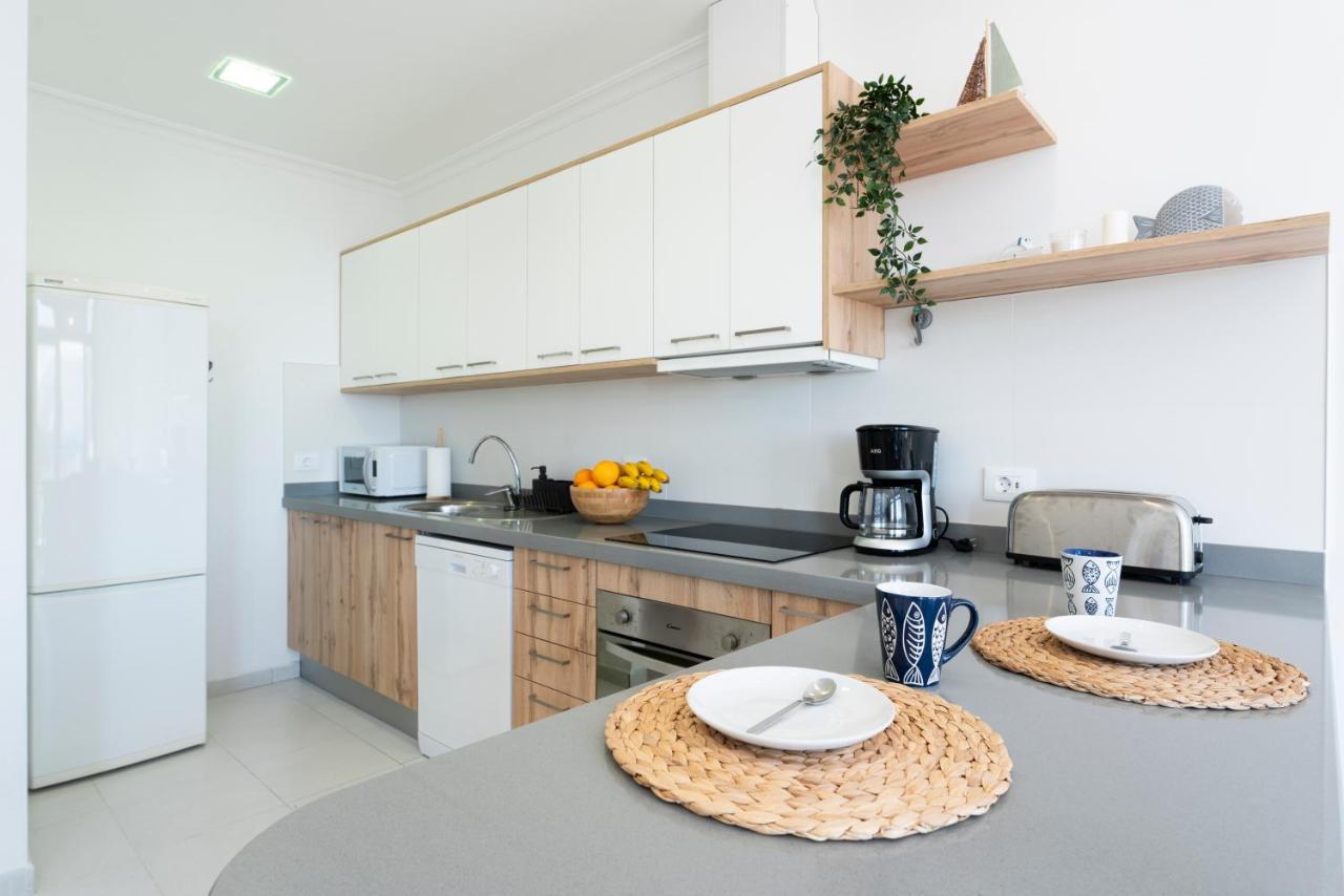 شقة Agaete White&Blue House المظهر الخارجي الصورة