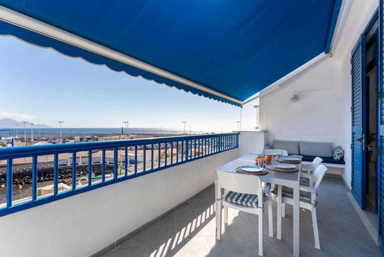 شقة Agaete White&Blue House المظهر الخارجي الصورة