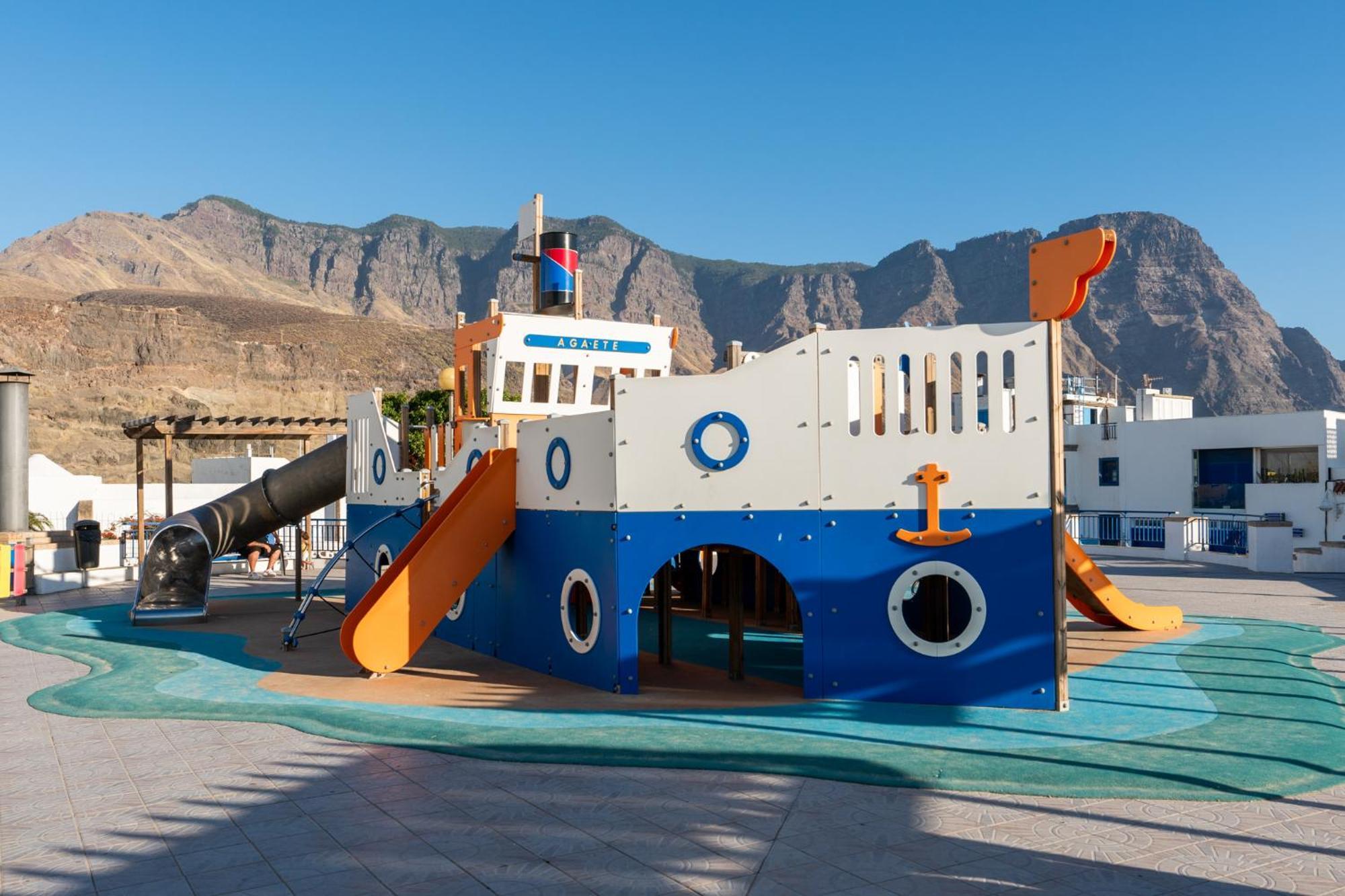 شقة Agaete White&Blue House المظهر الخارجي الصورة